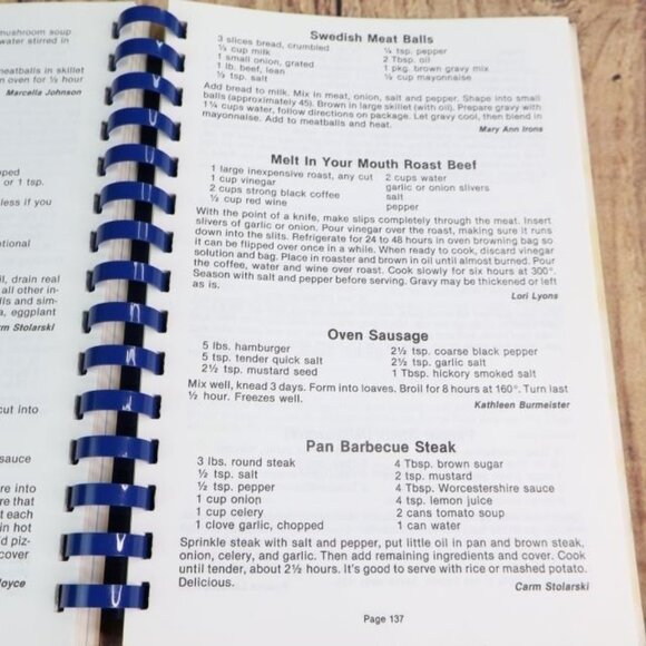 St. John and St. Catherine Church Cookbook Mt. Carroll IL Midwest Recipes - Picture 8 of 10